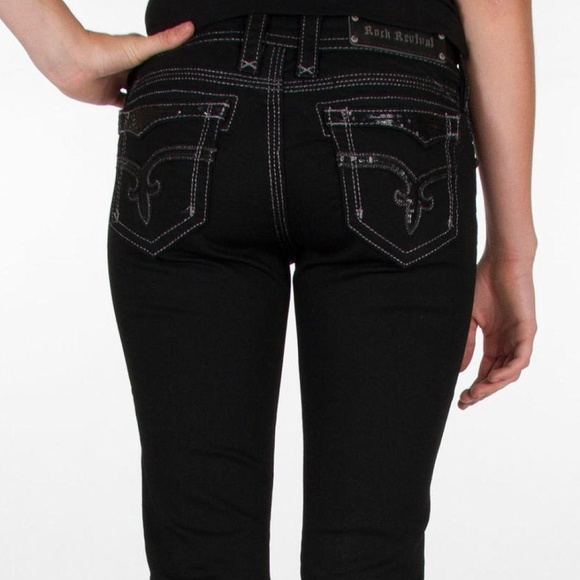 Rock Revival Denim - Rock revival vivian easy skinny.